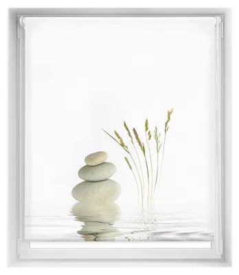 Jalouzie ohne Bohren, bedruckt, 130x150 cm, lichtdurchlässig