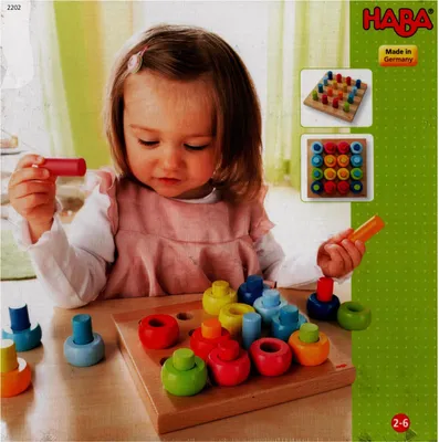 Produktbild von Steckspiel Farbkringel