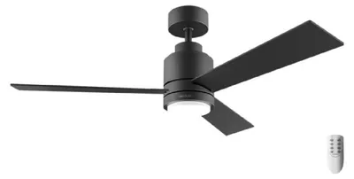 Produktbild von Cecotec 05836, Haushalts-Lamellenlüfter, Schwarz, Zimmerdecke, 122 cm, Kabellos, 8 h