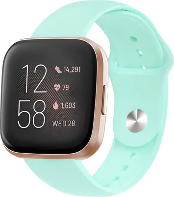 Produktbild von imoshion Silikonband Sport für das Fitbit Versa 2 / Versa Lite - Mintgrün