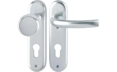 Immagine prodotto di HOPPE Set di rosette corte Tôkyô 53/273KP/1710 Alu.F1 PZ rd Wechselgrt - 2805515