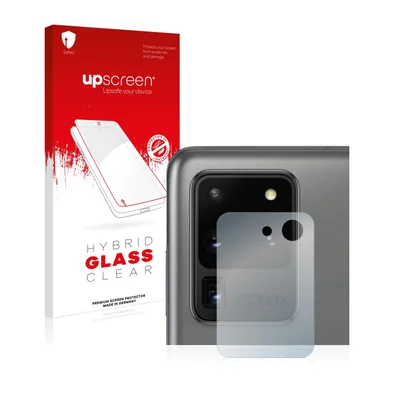 Produktbild von upscreen Schutzglas für Samsung Galaxy S20 Ultra (NUR Kameraschutz) Schutzfolie Panzer Folie Glas Display Schutz klar
