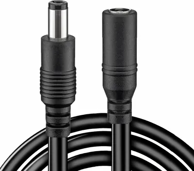 Produktbild von O51C DC Strom Verlängerungskabel 5m – 12V Netzteil Kabel 5,5 x 2,1 mm Stecker auf Buchse Kupplung