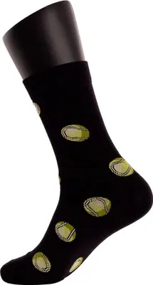 Image de Softee Chaussettes de Tennis Noir EU 43-46 Hommes,Femmes Noir EU 43-46