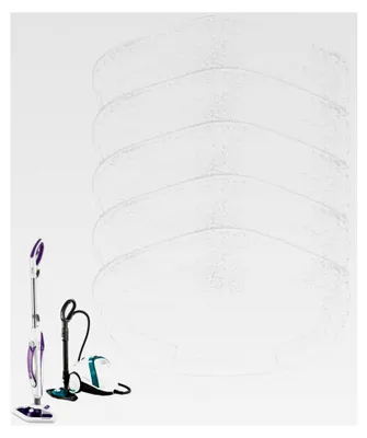 Produktbild von waschbare Reinigungstücher für Vaporetto, weiß, 5 Stück