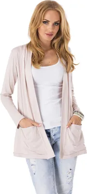 Immagine prodotto di Damen Cardigan Poncho; Beige L/XL 40/42