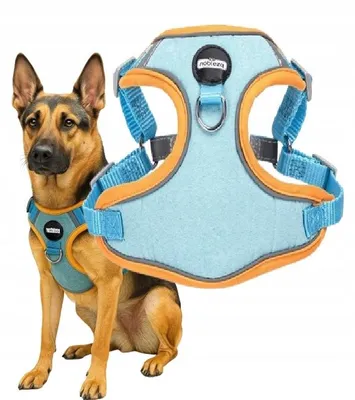 Produktbild von Nobleza Hundegeschirr Gr. M, verstellbar, weich, reflektierend