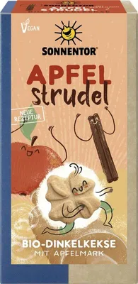 Produktbild von Sonnentor Apfelstrudel Kekse -  - 100g