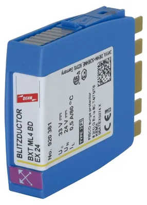 Productafbeelding van Overspanningsbeveiligingsmodule 920381 BLITZDUCTOR BXT ML4 BD EX 24 (920381)