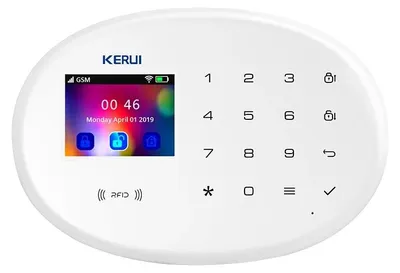 Produktbild von Sicherheitsalarmsystem, drahtlose Steuerung, Bewegungserkennung, Alarmset 2, EU-Stecker-a
