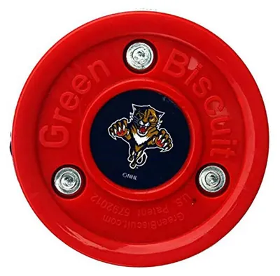 Immagine prodotto di Biscotto verde Puck NHL Florida Panthers rosso