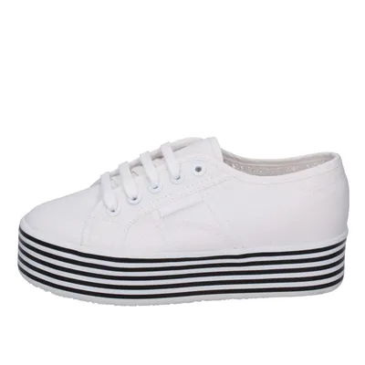 Produktbild von SUPERGA 2790 COTW Sneaker Damen Textil Weiß BE799 - Größe: 35