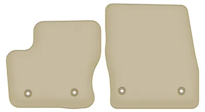 Immagine prodotto di Tappetini anteriori in velluto PREMIUM beige compatibili con Ford Transit Connect FL (2017-, furgone) – con fissaggi – su misura