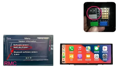 Zdjęcie produktu dla Radio samochodowe, rozmiar wyświetlacza, system operacyjny Linux, kompatybilne z modelem Audi A1 (2013-2018), RMC