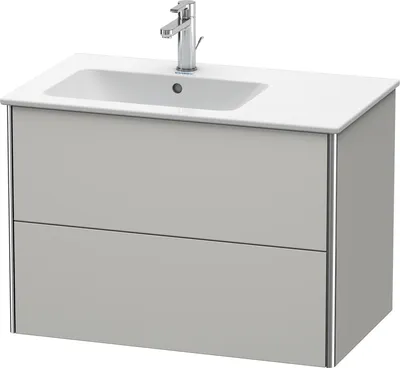Produktbild von Duravit Duravit Waschtischunterbau XSQUARE 560x810x478mm Be li beton
