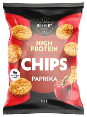 Produktbild von Nordthy High Protein Chips Paprika 50g
