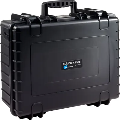 Zdjęcie produktu dla B&W Cases 6000, Teczka/klasyczna walizka, Polipropylen (PP), 3,9 kg, Czarny