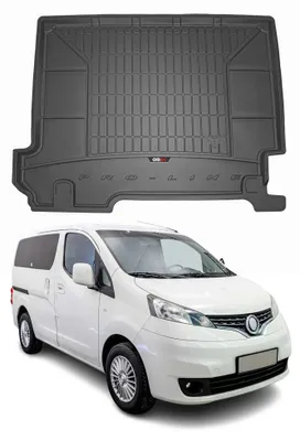 Image de Tapis de Coffre pour Nissan NV200 2009-2022 TPE Noir