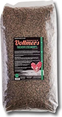 Image de Vollmers Trockenfleischwürfel 25kg