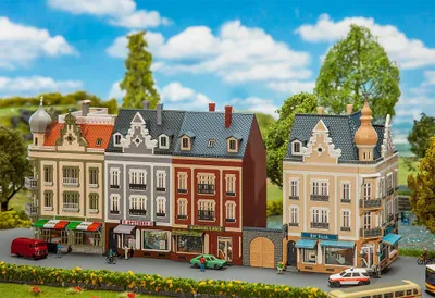 Produktbild von Faller 232385 - 1/160 / N Stadthäuserzeile Beethovenstr - Neu