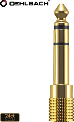 Immagine prodotto di Oehlbach Adattatore audio mobile I-Jack Adapter 35/63 da 3,5 mm a 6,3 mm