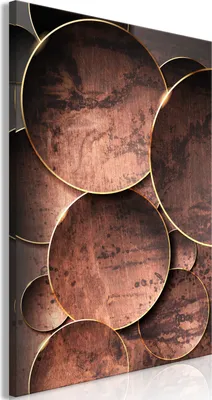 Produktbild von Vliesstoff Leinwandbild - Nature Sounds (1 Part) Vertical 60x90 cm Abstrakt n-C-0314-b-a