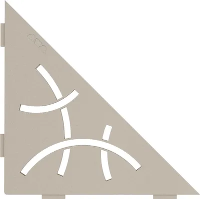 Obrázok produktu pre Schlüter SES1D6TSC-E-S1 Ablage Curve 210x210mm Creme