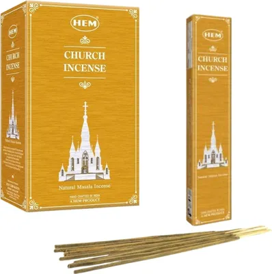 Immagine prodotto di HEM - Home page – Masala – Incenso – Chiesa – 12 confezioni da 15 grammi