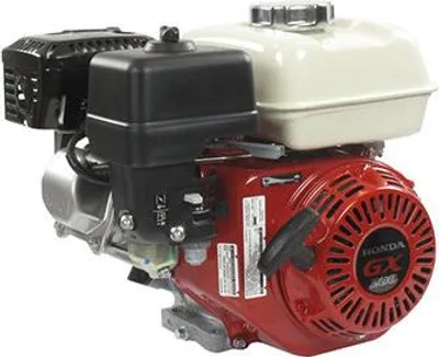 Image de Moteur Honda 200 cm³ OHV - Arbre horizontal avec rainure 19 x 60 mm - Démarreur manuel, réservoir et