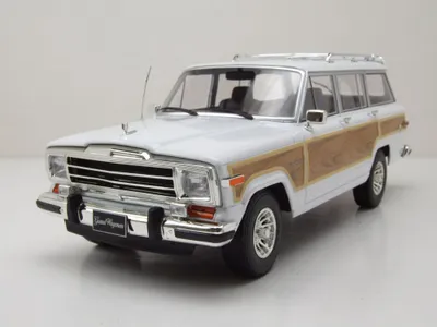 Produktbild von KK Scale 181111 Jeep Grand Wagoneer 1989 weiß 1:18