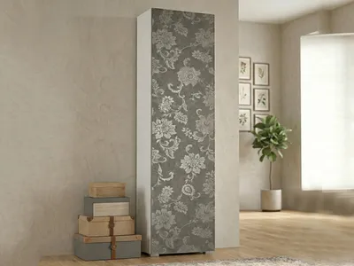 Produktbild von Terraneo EL329OLMO/F, Geschlossen, Grau, Partikelbord, 7 Regale, 500 mm, 1820 mm