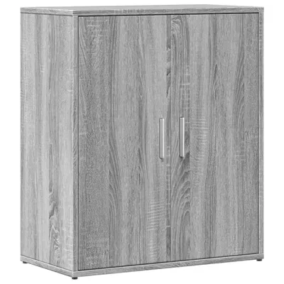 Zdjęcie produktu dla Szafka, szary dąb sonoma, 60x31x70 cm, materiał drewnopochodny