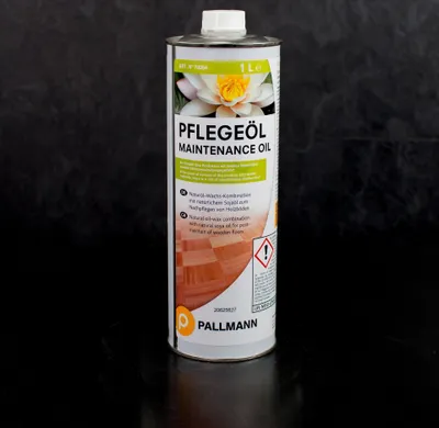 Produktbild von Pallmann Pflegeöl LQ für die Nachpflege von Parkettböden 1 Liter