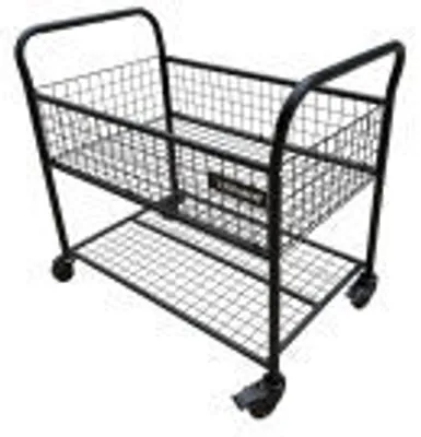 Produktbild von Netsportique Ballwagen – Stabiler Aufbewahrungswagen für Bälle mit Rollen & Griffen (850 x 520 x 800 mm)