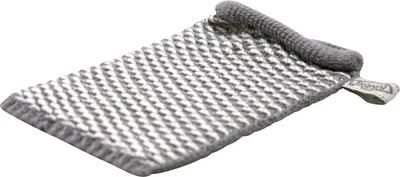 Produktbild von Solwang '1 Stück Waschhandschuh in Natur/Grau Bio'