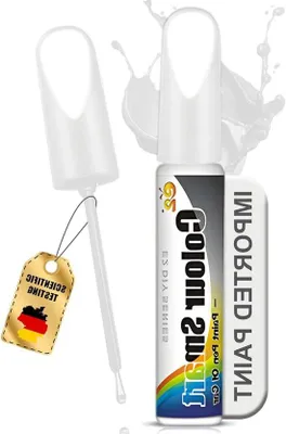 Immagine prodotto di Pennarello riparatore per graffi per auto - 12 ml - Applicatore integrato - Bianco