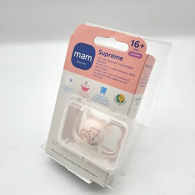 Produktbild von MAM Supreme Schnuller aus Silikon Schnullerhülle 16+ Monate --tral Pacifier