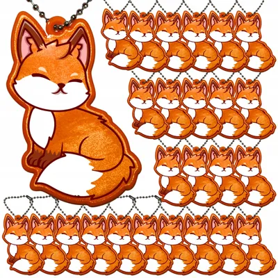 Produktbild von InSafe Reflektierender Fuchs Schlüsselanhänger Sicherheitsanhänger