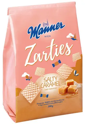 Produktbild von Manner Zarties Salty Caramel 200g