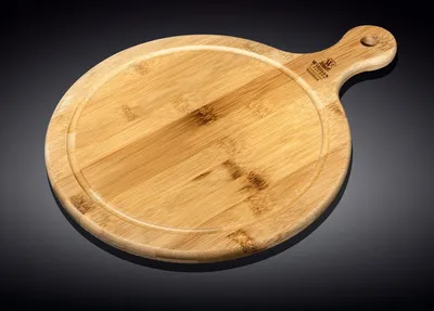 Image de Plateau de service Wilmax avec poignée en bambou 34 x 25,5 cm � WL-771099/A