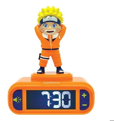 Image de LEXIBOOK Réveil Veilleuse Naruto avec effets sonores