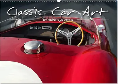 Produktbild von Classic Car Art by Reinhold Art´s (Wandkalender 2025 DIN A2 quer), CALVENDO Monatskalender
