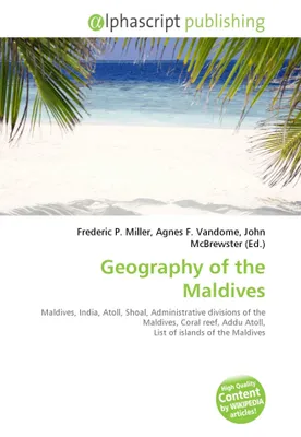 Produktbild von Geography of the Maldives