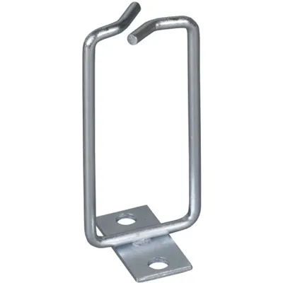 Produktbild von EFB Kabelführung - Halterung - 120 mm Länge - 1U Höhe - Metall, Feuerverzinkter Stahl