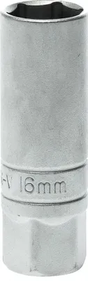 Produktbild von Zündkerzen-Steckschlüsseleinsatz mit 3/8"-Griff 16 mm Länge 64 mm