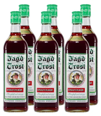 Produktbild von Rauter Jagdtrost Kräuterlikör (6 x 0,7L)
