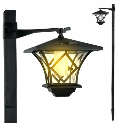 Produktbild von LEDLUX Solar Gartenlaterne Wbijana LED 1,5m Außen