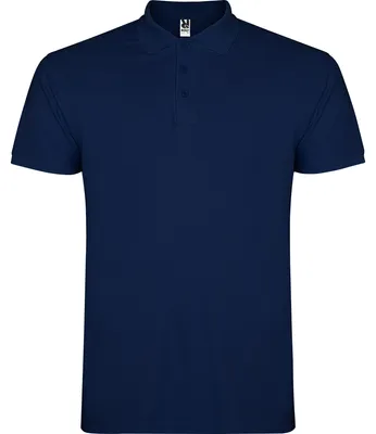 Productafbeelding van Roly - "Star" polohemd voor heren, model LT5493 (XXL) (Donker marineblauw)
