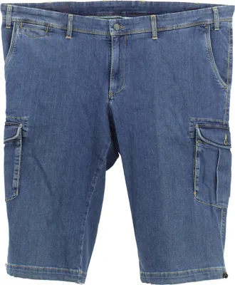 Produktbild von 28969 Eurex by Brax, Bill 371,  Herren kurze Jeans Shorts Bermudas, Stretchdenim, blue, D 33 W 52
