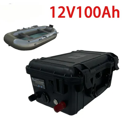 Zdjęcie produktu dla Akumulator LiFePO4 - Litowa bateria - Akumulator do łodzi - Akumulator do systemów solarnych - Akumulator awaryjny - 12V 100Ah